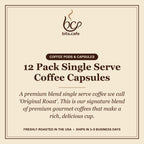 12 Pack Single Serve Coffee Capsules – tasting notes