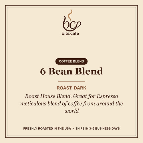 6 Bean Blend – tasting notes