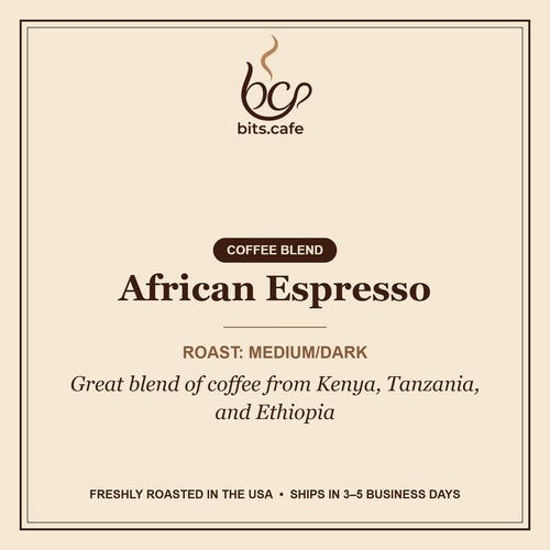 African Espresso – tasting notes