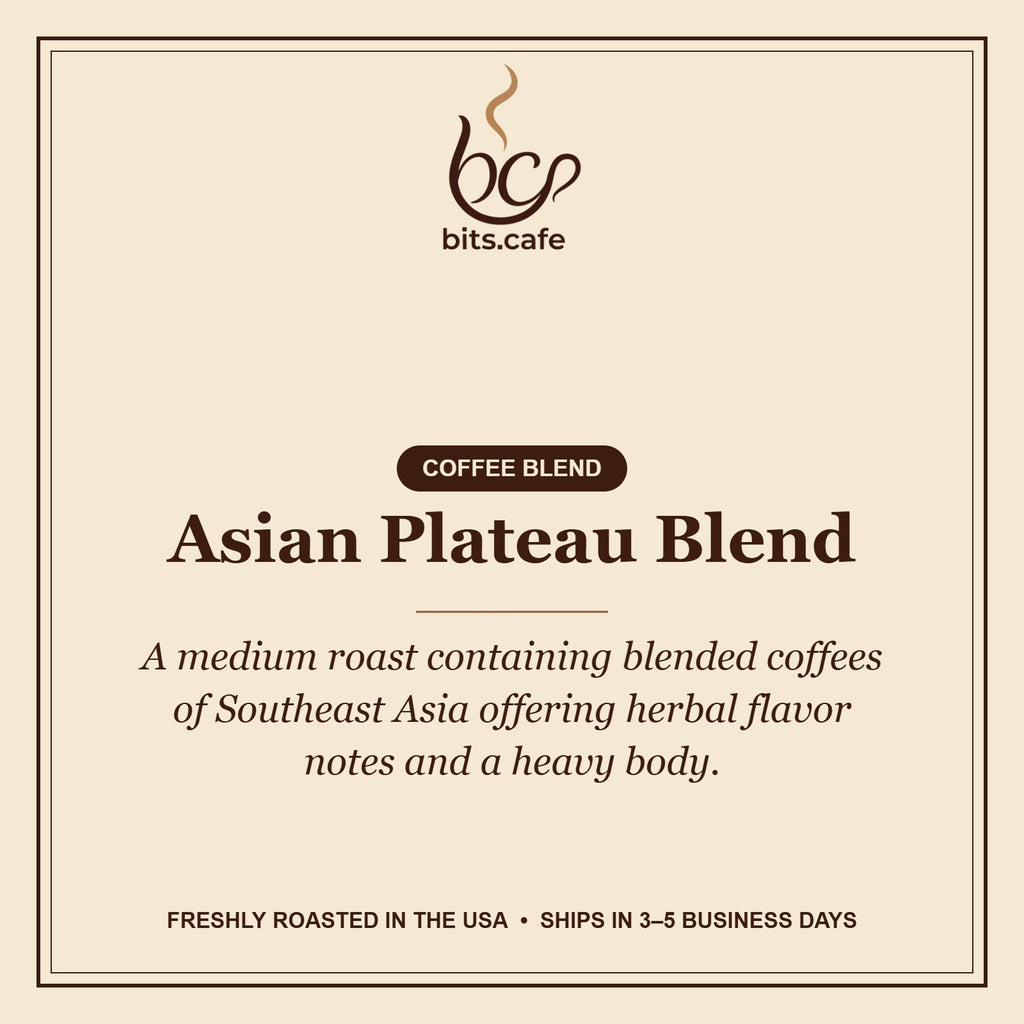 Asian Plateau Blend – tasting notes