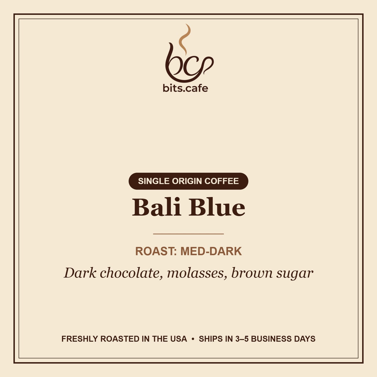 Bali Blue – tasting notes