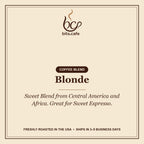 Blonde – tasting notes