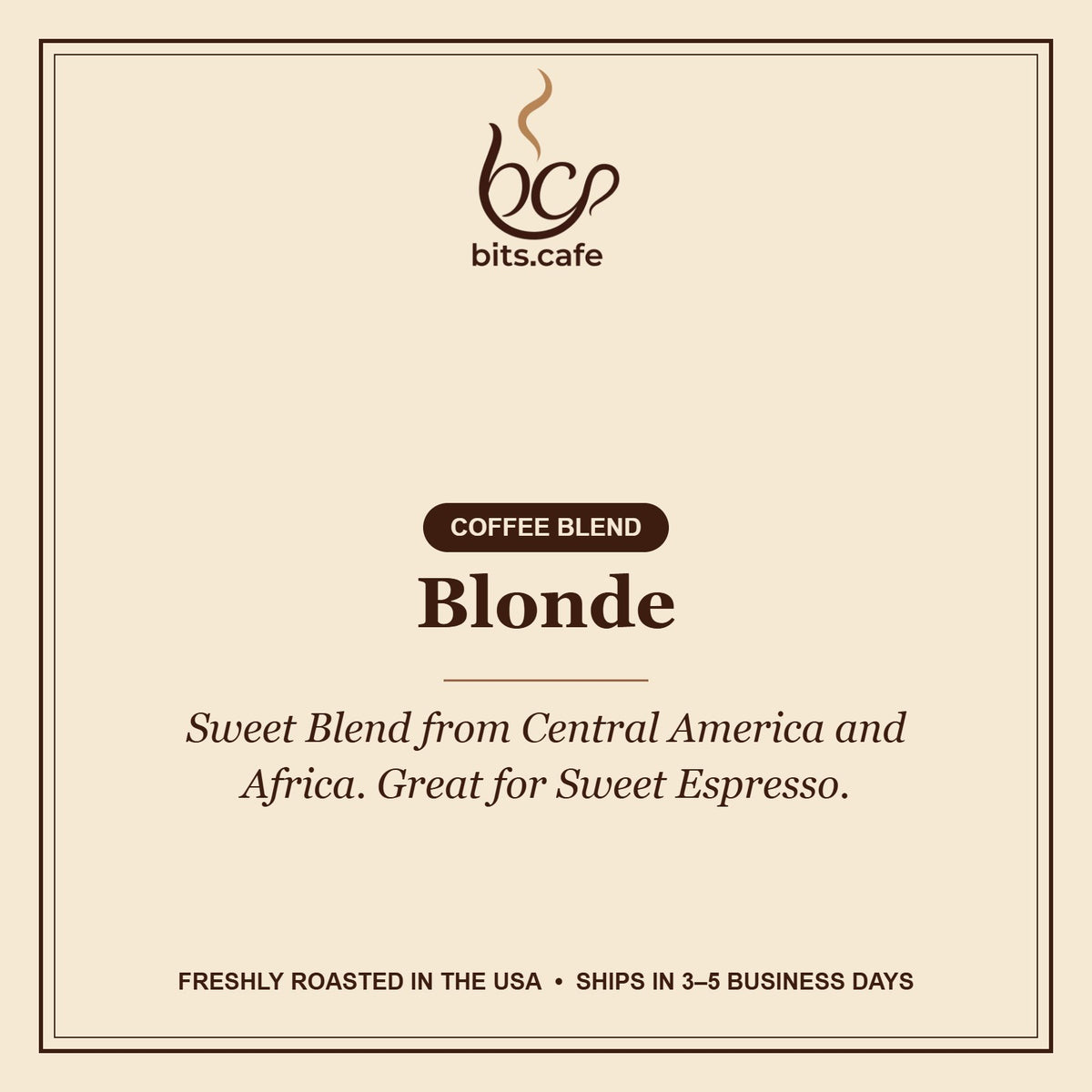 Blonde – tasting notes