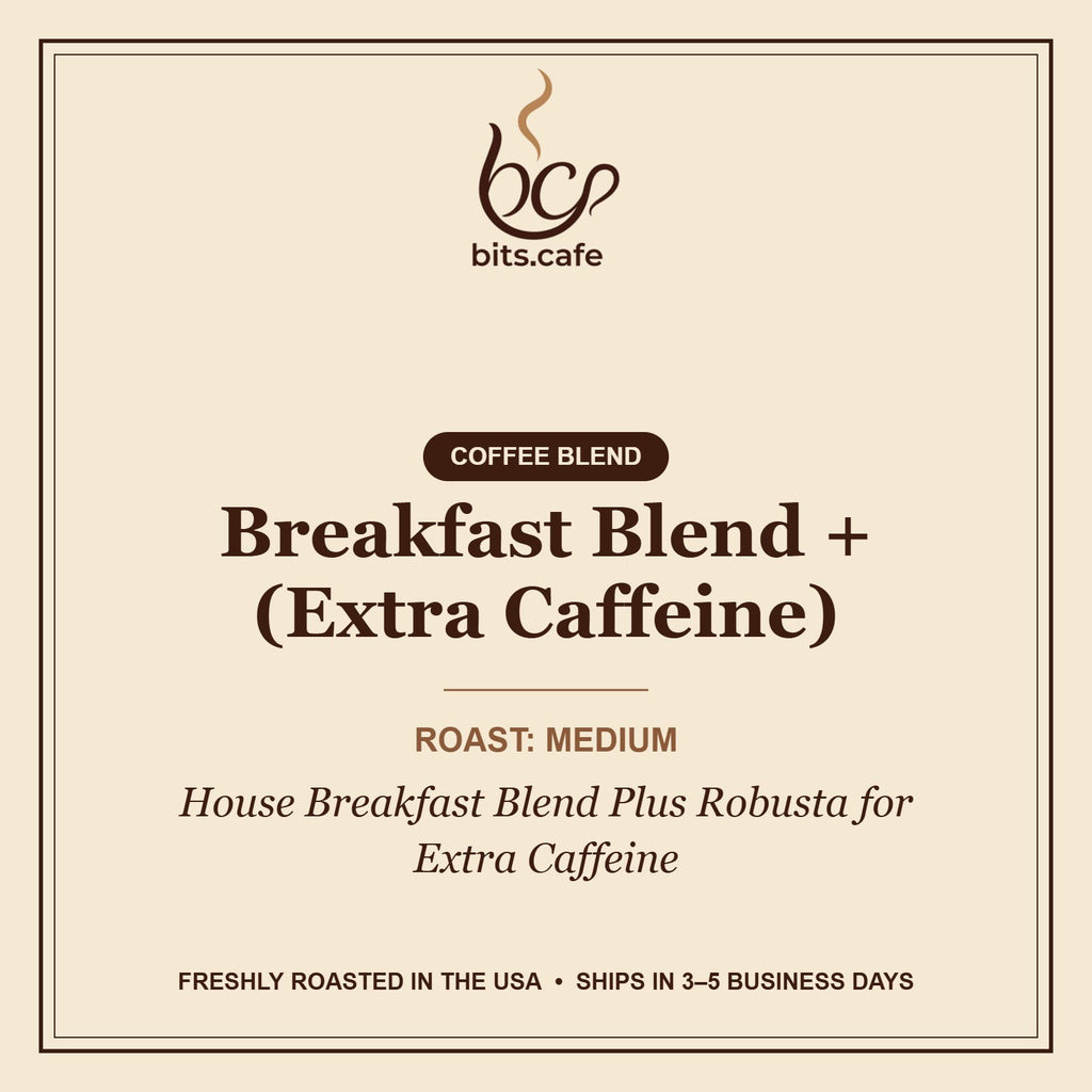 Breakfast Blend + (Extra Caffeine) – tasting notes