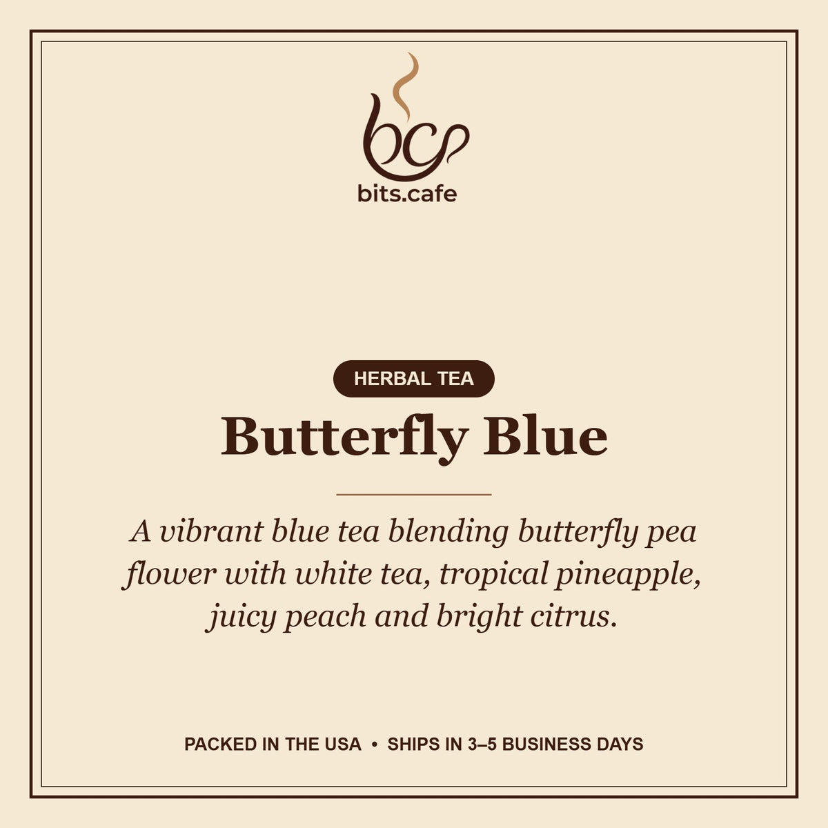Butterfly Blue – tasting notes