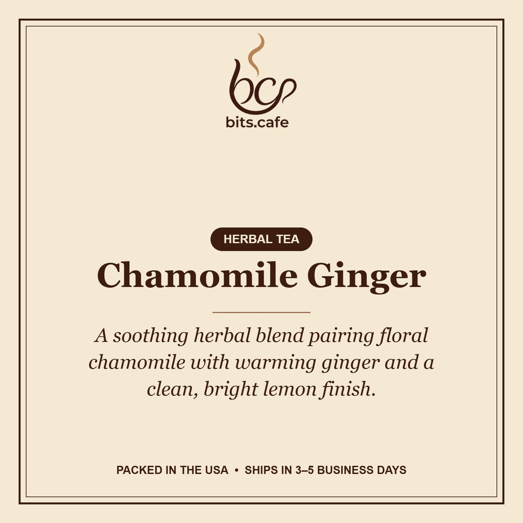 Chamomile Ginger – tasting notes
