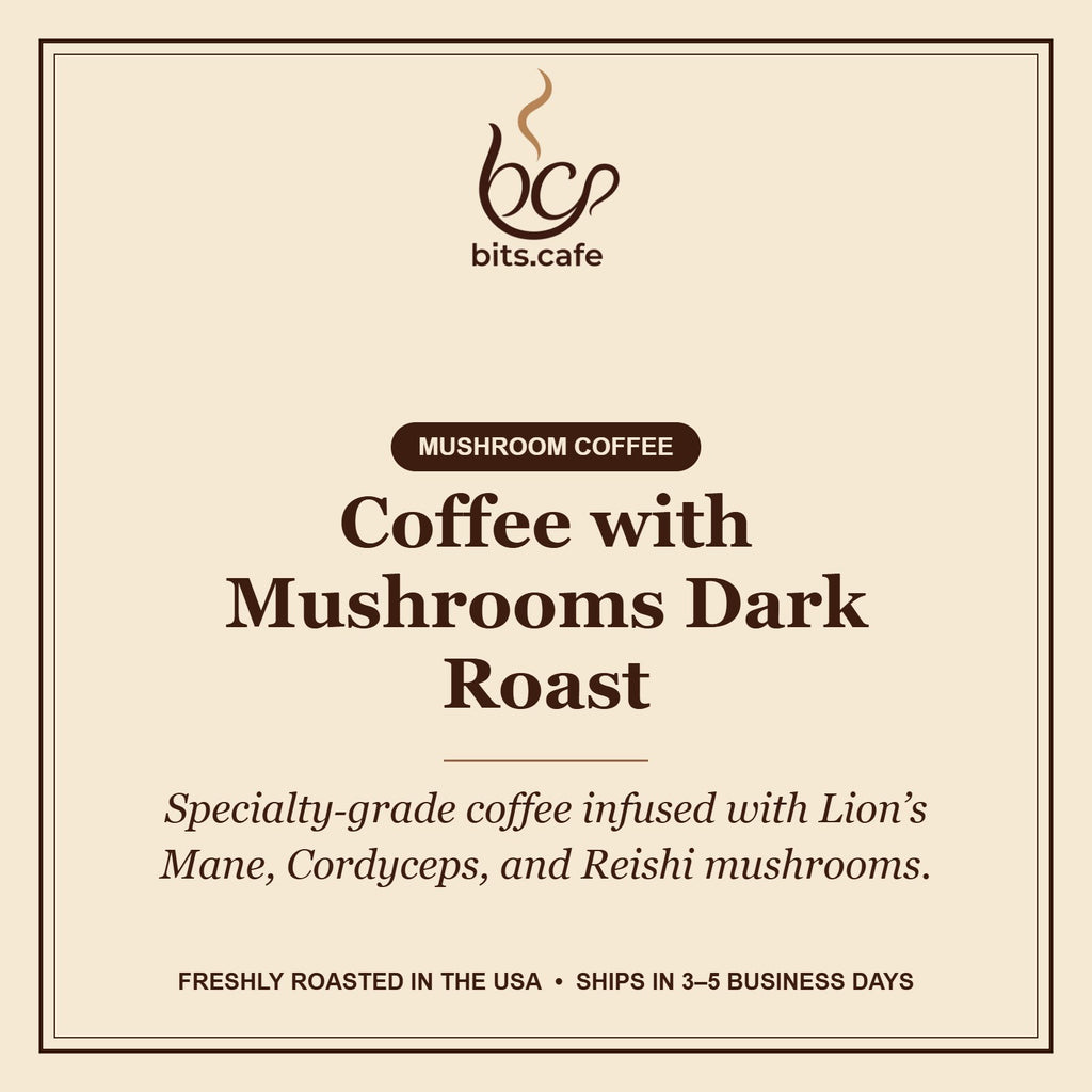 Coffee with Mushrooms Dark Roast – tasting notes