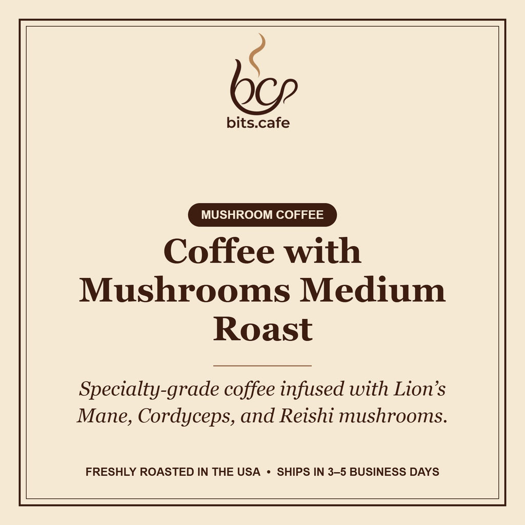 Coffee with Mushrooms Medium Roast – tasting notes