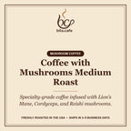 Coffee with Mushrooms Medium Roast – tasting notes
