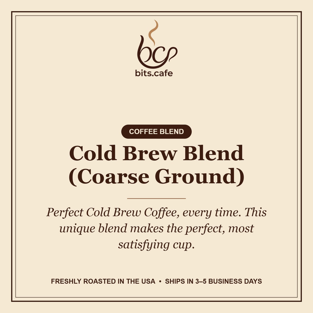 Cold Brew Blend (Coarse Ground) – tasting notes
