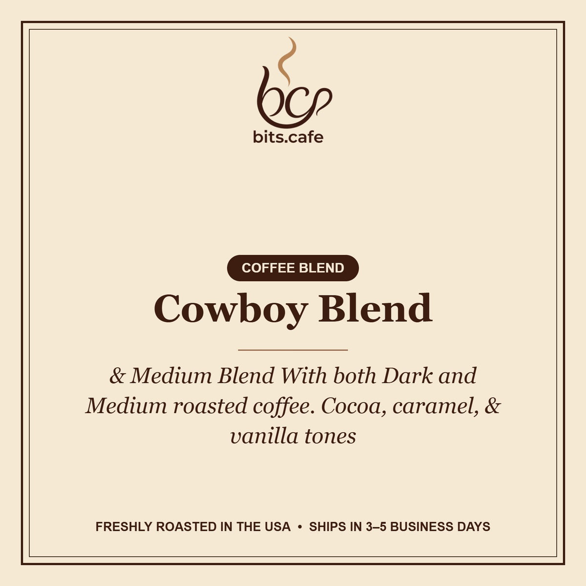 Cowboy Blend – tasting notes