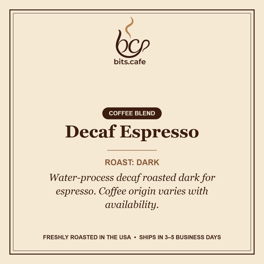 Decaf Espresso – tasting notes