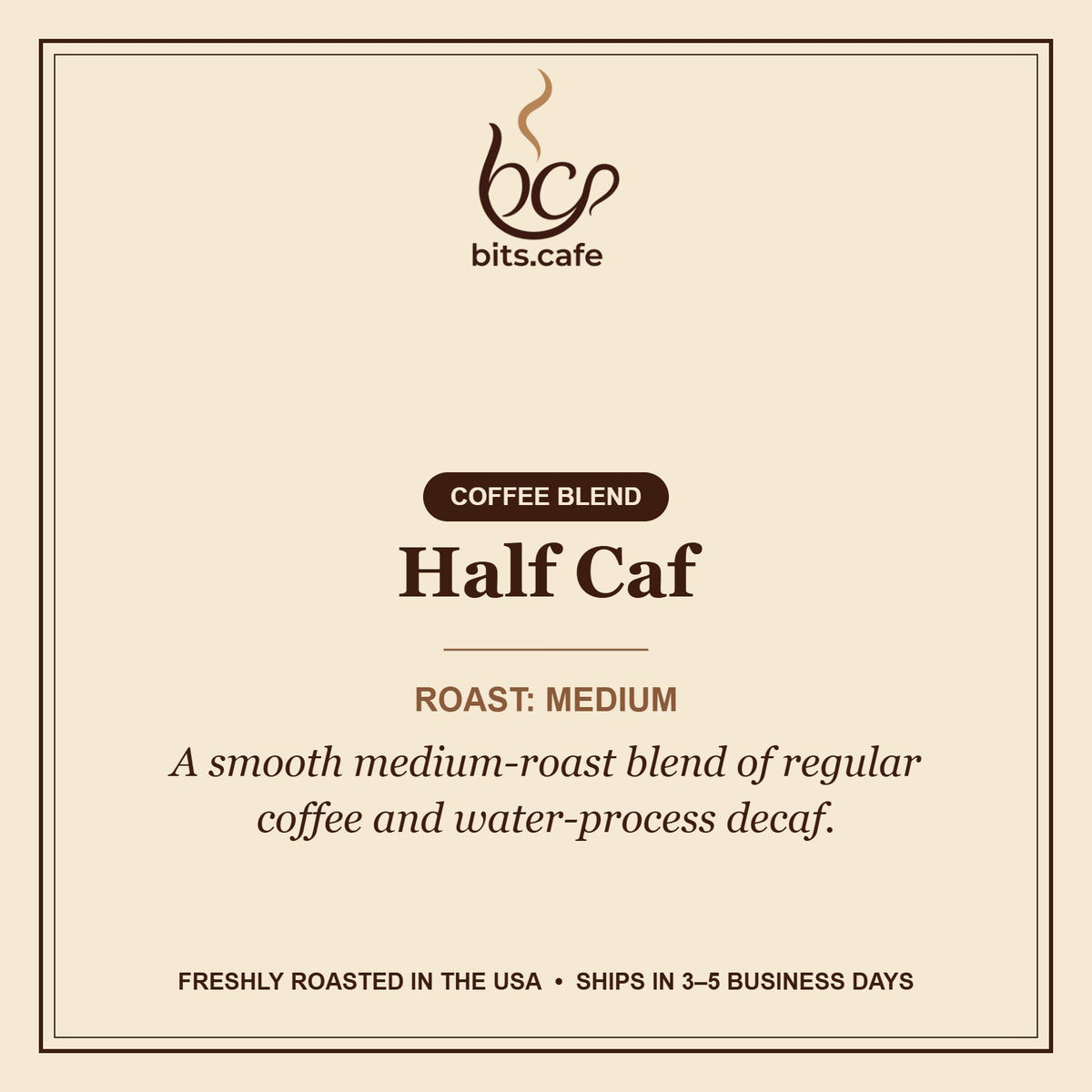 Half Caf – tasting notes