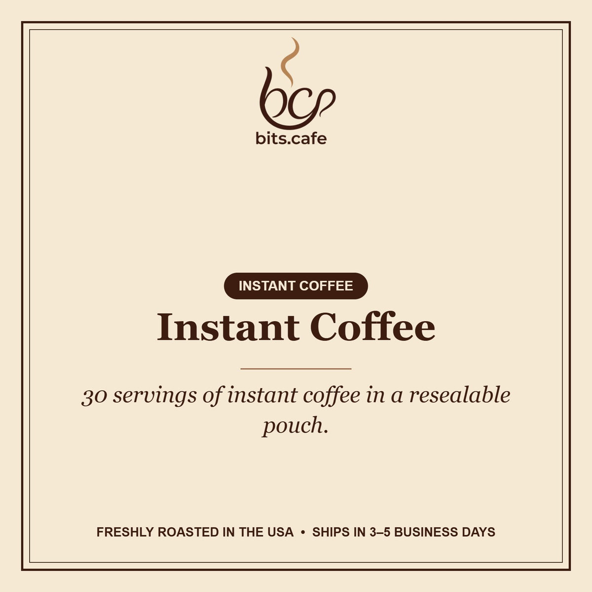 Instant Coffee – tasting notes