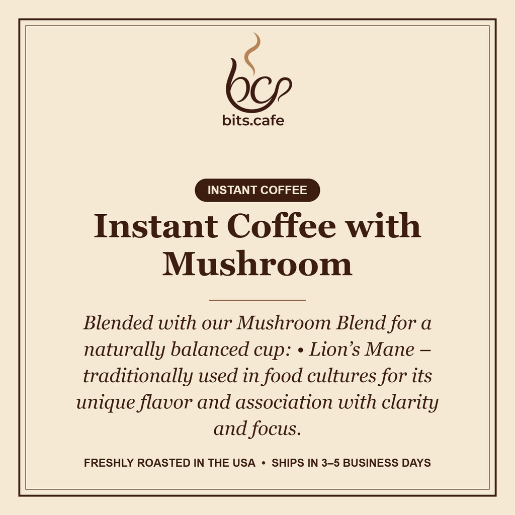 Instant Coffee with Mushroom – tasting notes