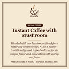 Instant Coffee with Mushroom – tasting notes