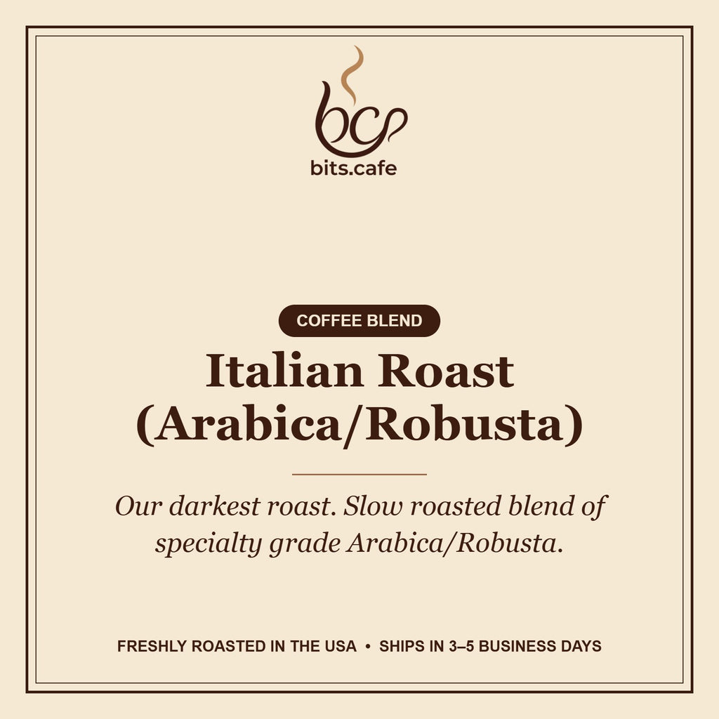 Italian Roast (Arabica/Robusta) – tasting notes
