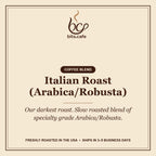 Italian Roast (Arabica/Robusta) – tasting notes