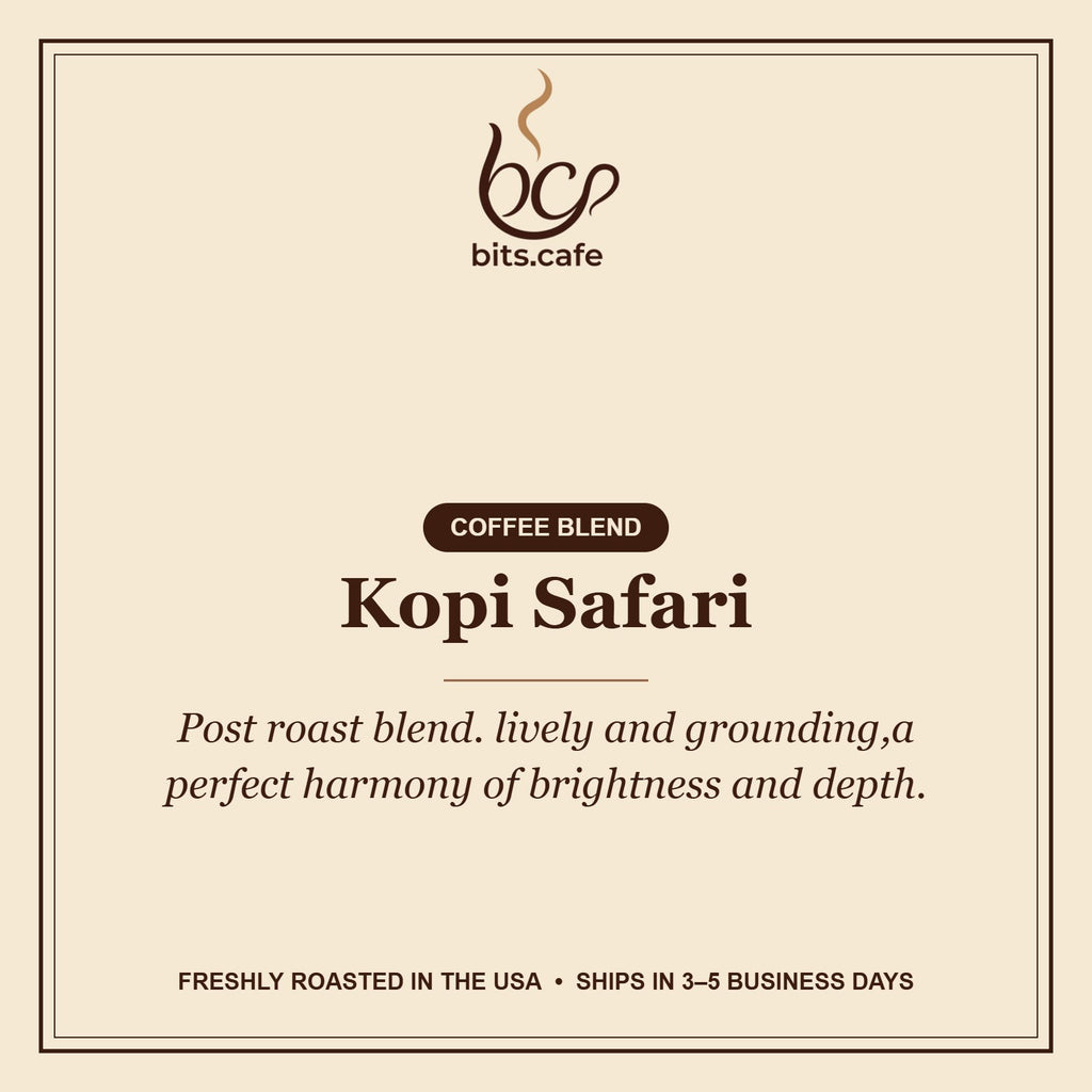 Kopi Safari – tasting notes
