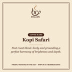 Kopi Safari – tasting notes