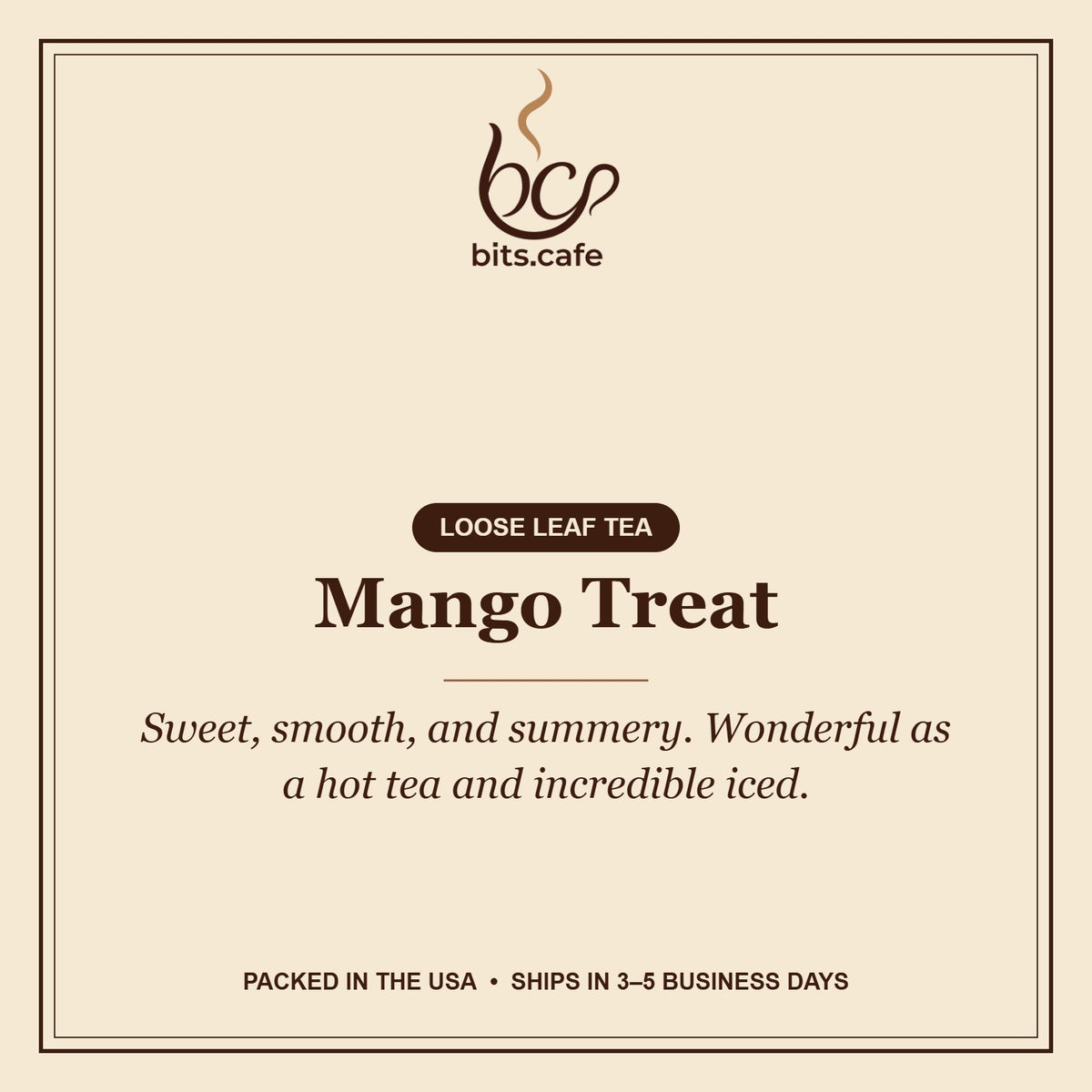 Mango Treat – tasting notes