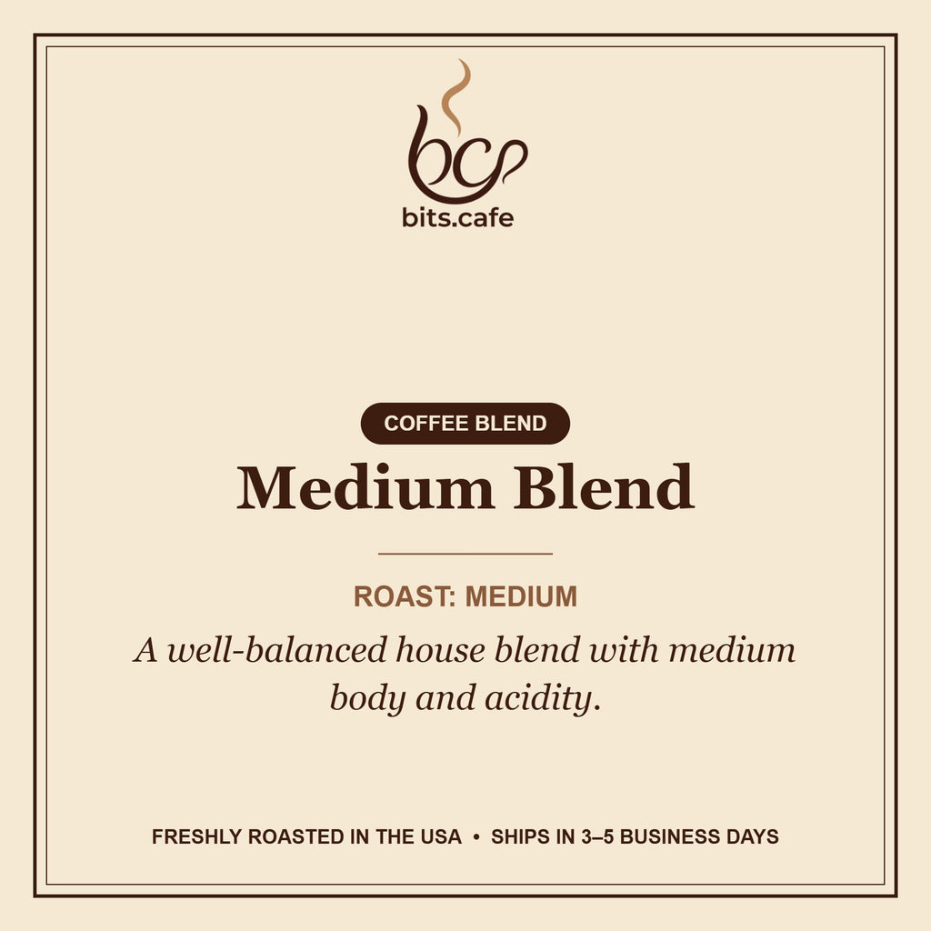 Medium Blend – tasting notes