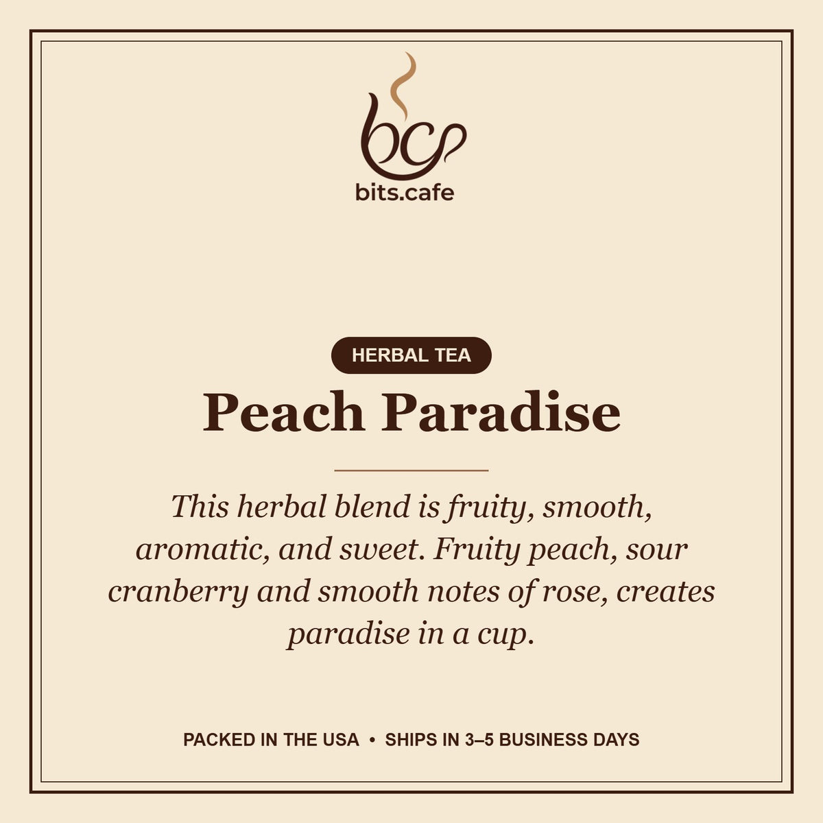 Peach Paradise – tasting notes