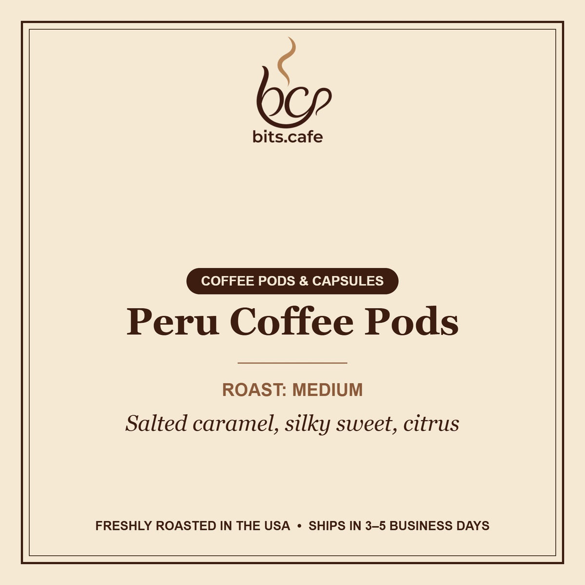 Peru Coffee Pods – tasting notes