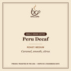 Peru Decaf – tasting notes