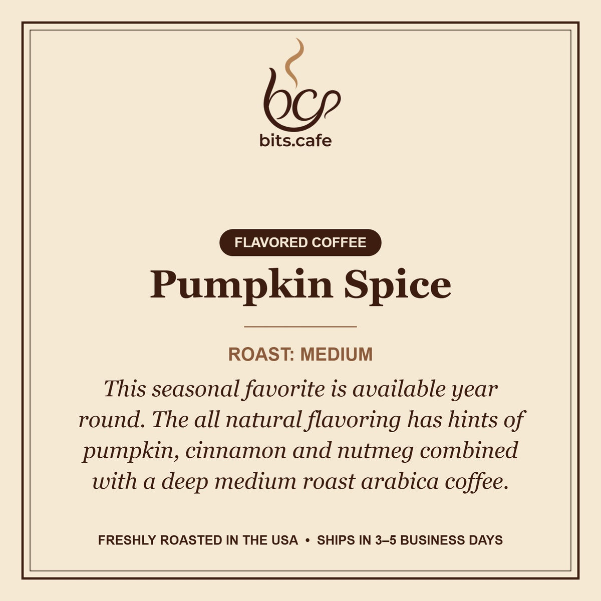 Pumpkin Spice – tasting notes