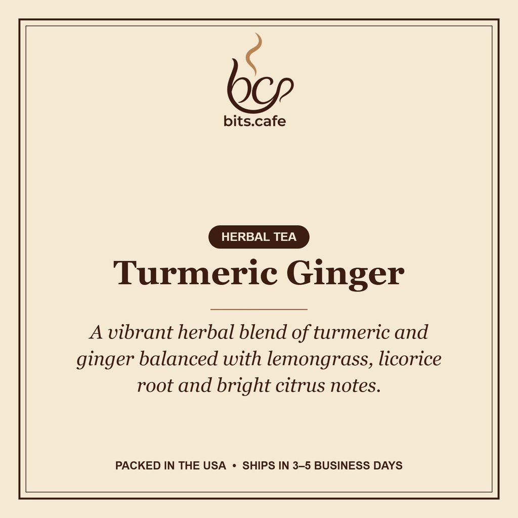 Turmeric Ginger – tasting notes