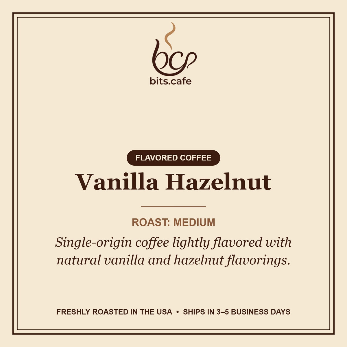 Vanilla Hazelnut – tasting notes